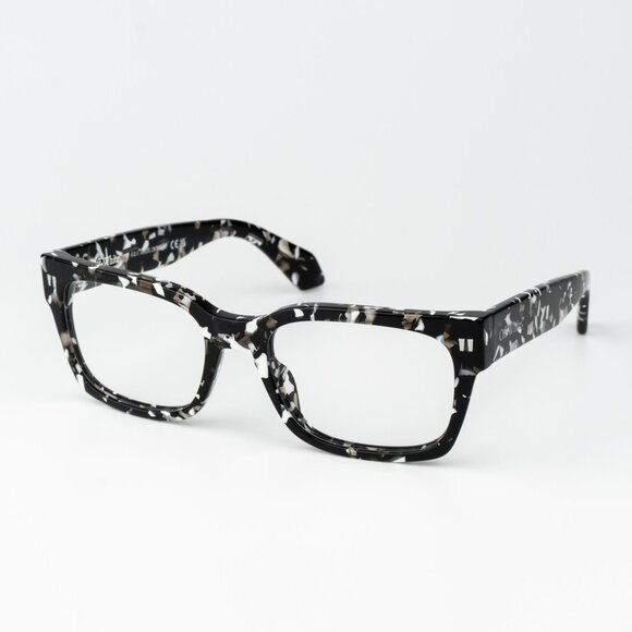 Off-White STYLE 53 Men Eyeglasses Square Havana Black OERJ053 STYLE 53 1200 - Picture 1 of 14